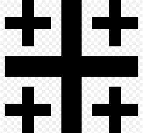 Kingdom Of Jerusalem Crusades Jerusalem Cross Symbol Png 768x768px