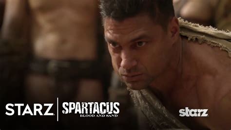 Spartacus Blood And Sand Episode Clip A Lesson From The Champion Of Capua STARZ YouTube