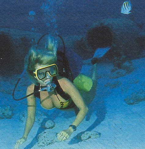 Best Vintage Scuba Women Images Scuba Girl Womens Wetsuit Diving