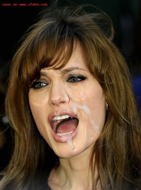 Celebrity Angelina Jolie Fucked Like A Real Slut In Fake Photos Porn