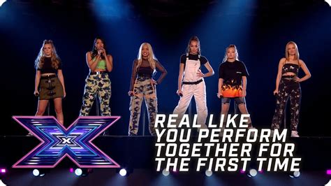 Real Like You Perform Together For The First Time X Factor The Band