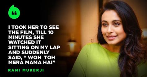 Rani Mukerjis Daughter Watches Her Comeback Film Hichki And Her