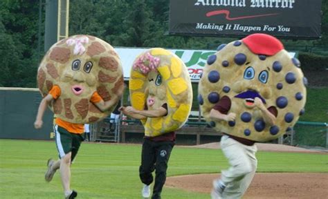 Mascot Races Minor League Baseballs Weirdest Mid Inning Entertainers