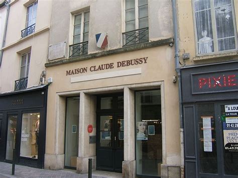 Art Et Musées Maison Natale De Claude Debussy 38 Rue Au Pain