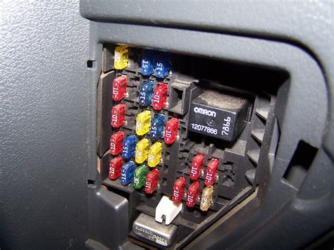 All of them have to be replaced and i do not know what goes where or what slot takes a 10, 14, or 20? Fuse Box Diagram For 1994 Chevy Cavalier - Wiring Diagram