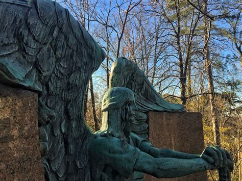 Haserot Angel In Lake View Cemetery Photo By Malu Borges