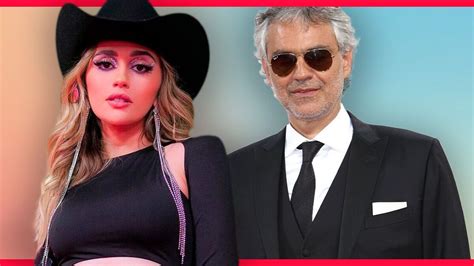 Carolina Ross Cantará Junto A Andrea Bocelli Y Le Agradece Por La