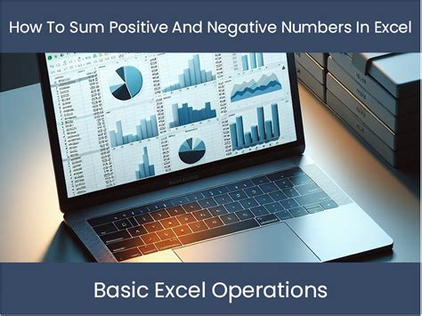 Excel Tutorial How To Sum Positive And Negative Numbers In Excel