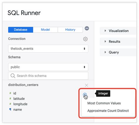 Managing Database Functions With Sql Runner Looker Google Cloud
