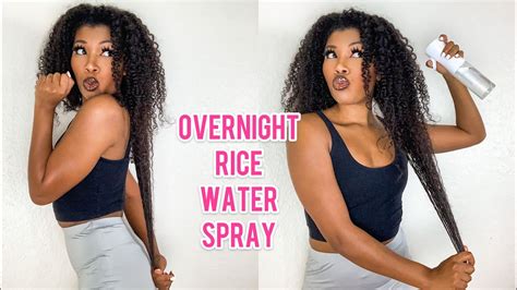 Overnight Rice Water Spray For Extreme Hair Growth How To Youtube