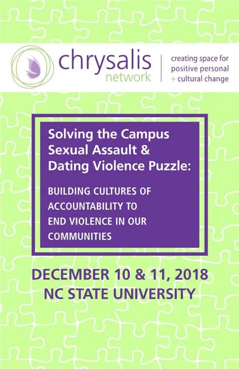 Solving The Campus Sexual Assault And Dating Violence Puzzle Docslib