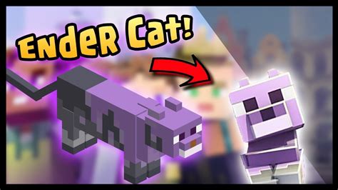 Ender Cat O Novo Gato Roxo Do Minecraft Youtube