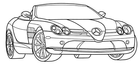 Coloriages Voiture Sport Tuning Transport Dessins à Colorier