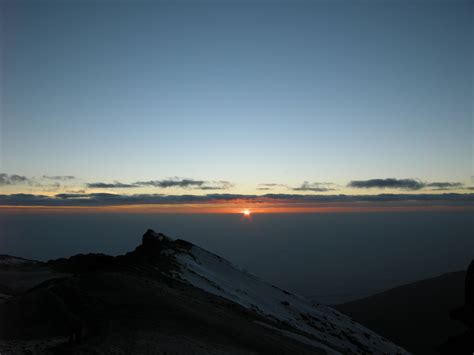 Sunrise From The Top Of Mt Kilimanjaro Tanzania Oc 3000x4000 Sky