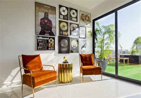 Check Out The Inside Of Burna Boys Multimillion Mansion Photosvideo