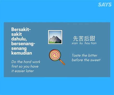 Unmindful (often followed by of). 14 Malay Peribahasa And Chinese Idioms That Mean The Same ...