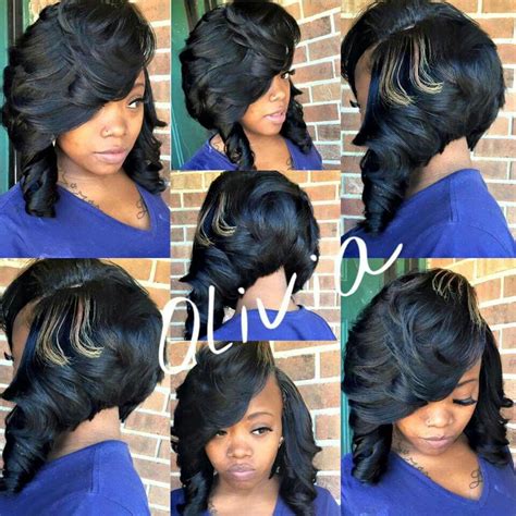 Curly Bob Fb Olivia Johnson Stylist Quick Weave Hairstyles Weave