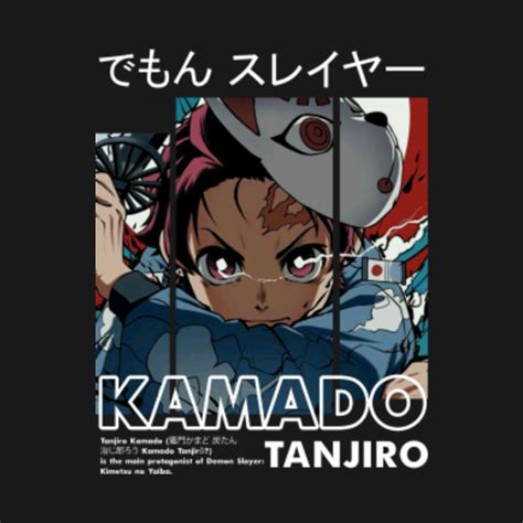 Tanjiro Kamado Streetwear Demon Slayer T Shirt Teepublic