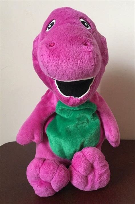 Barney The Dinosaur Plush Universal Studios Purple Dinosaur Stuffed
