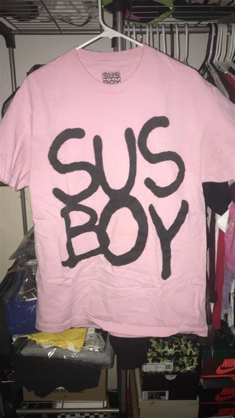 Lil Peep Sus Boy Anarchy Pink T Shirt Grailed