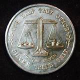 One Troy Ounce Silver Coin No Date Pictures