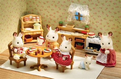 Calico Critters Deluxe Kitchen Set Calico Critters Families