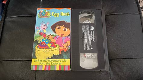 Dora The Explorer Egg Hunt 2004 Vhs Side Label 135 Youtube