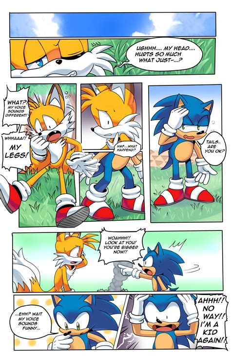 Brotherhoods Twist Comic Sonic Funny Sonic Fan Art Comics