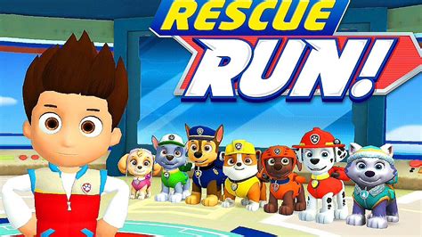 Paw Patrol Rescue Run Cartoon Games Kids Tv Youtube