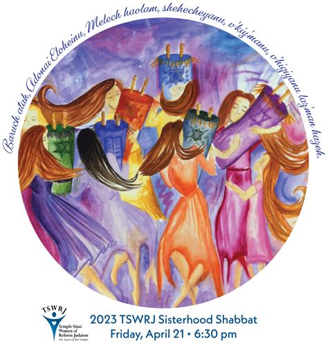 Sisterhood Shabbat Service & Festive Oneg - Temple Sinai