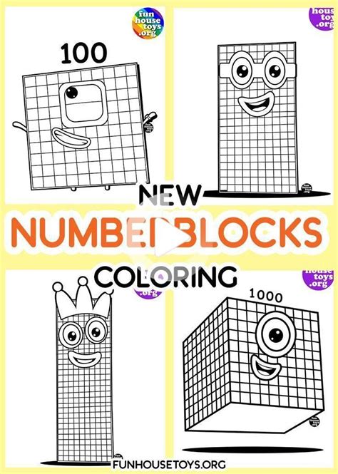 Numberblocks Printables Cool Coloring Pages Fun Printables For Kids