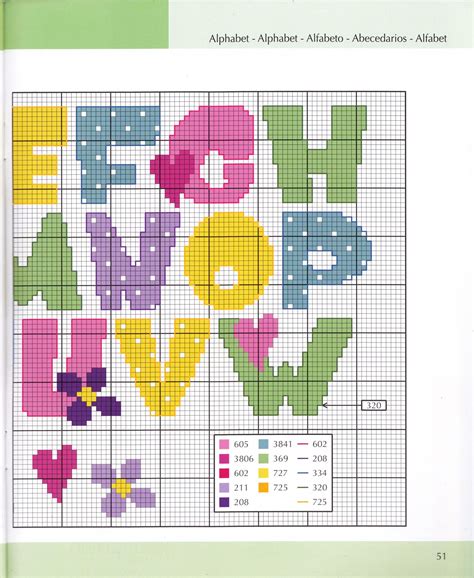 They also have a great message board in which you will get replies in record time. Block letter alphabet cross stitch 2 | BORDADO: ABC 2 ...