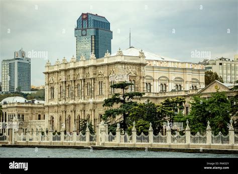Dolmabahce Palace Istanbul Turkey Stock Photo Alamy