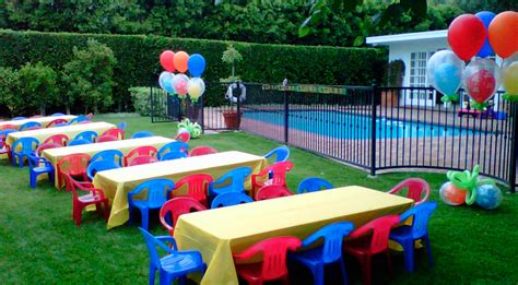 We hope this list gives you enough ideas to go forward with a super awesome birthday party for the. Tables and Chairs - A Dream Jumper Las Vegas