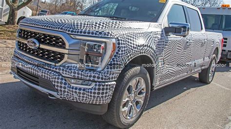 2021 Ford F 150 New Front End Spied Completely Uncovered