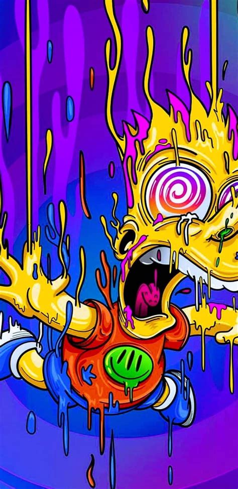 Simpsons Graffiti Love Hd Phone Wallpaper Peakpx