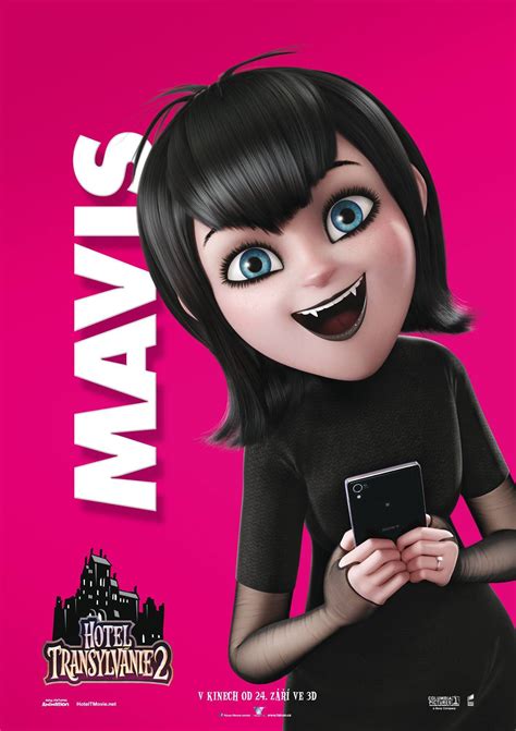 Hotel Transylvania 2 Character Poster Tags Girl Mavis 3d Animation Vampire Монстры на