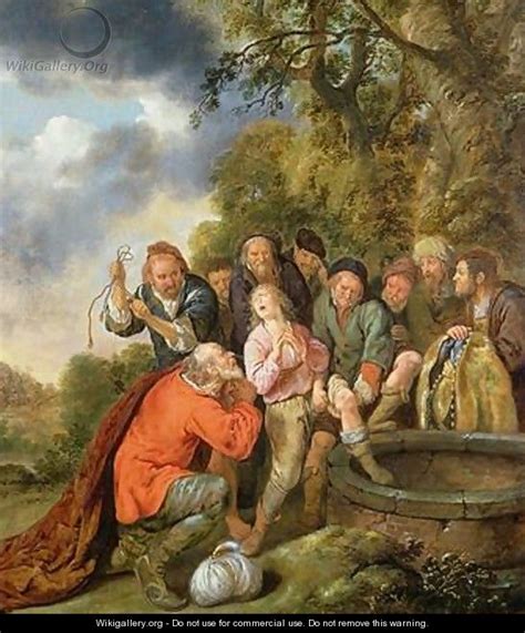 Joseph Being Cast Into The Well By His Brothers Jan Miense Molenaer