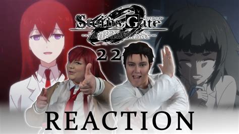 Steins Gate 0 22 Rinascimento Of Projection Project Amadeus Reaction