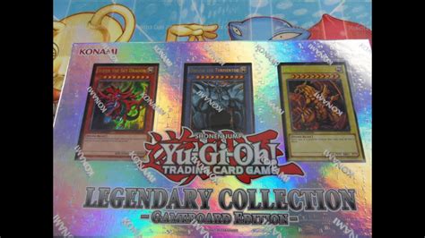 Yugioh Legendary Collection Gameboard Edition Opening God Cards Inside