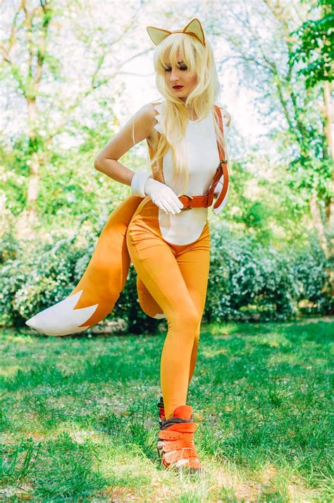 Halloween Costume Tails Cosplay Costume From Sonic The Etsy