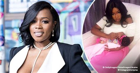 Remy Ma Asks For Advice While Breastfeeding Her Mini Me With Curly Hair In New Post