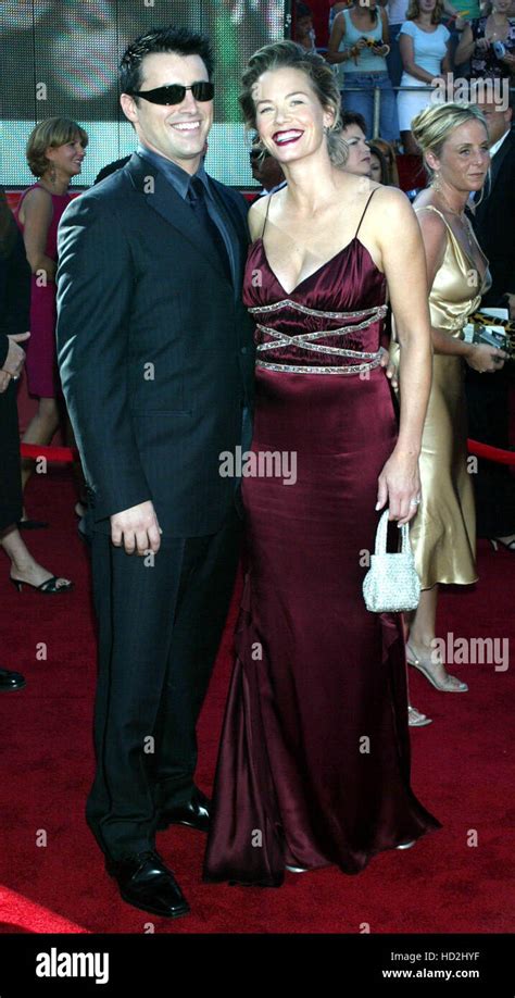 Actor Matt Leblanc And His Wife Melissa Mcknight On The Red Carpet At