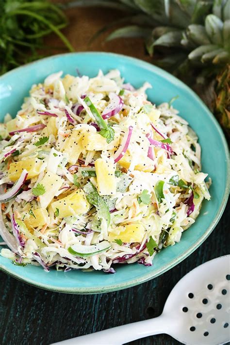 Pineapple Slaw Recipe Recipes Slaw Slaw Recipes