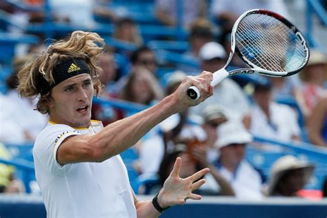 The teenager smashed his racket to pieces (picture: Alexander Zverev, the Other U.S. Open Favorite, Is Ready ...