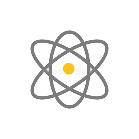 Atom Education Physics Science Flat Color Icon Vector Icon Banner