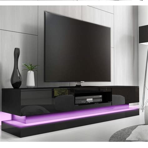 Galaxi white gloss wall mounted tv cabinet the galaxi wall mounted tv cabinet is elegantly designed for the modern day home. 20 Best Collection of Red Gloss Tv Stands