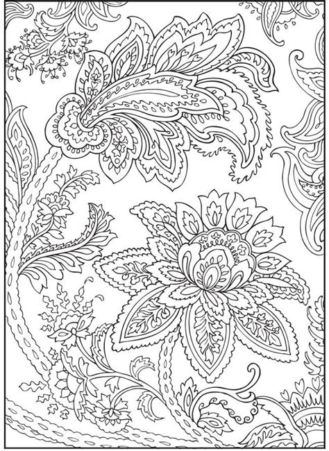 Click to download free printable coloring pages for adults and kids. Flower Coloring Pages Advanced - Coloring Home