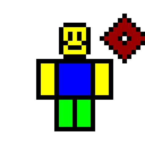 Roblox Noob Pixel Art