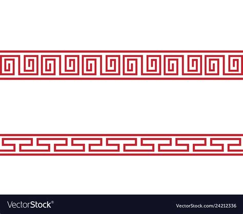 Chinese Border Design Royalty Free Vector Image